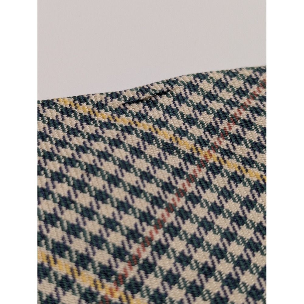 Polo Ralph Lauren Mens Silk Tie Green Houndstooth Glen Plaid Check RN 41381 - Picture 6 of 6